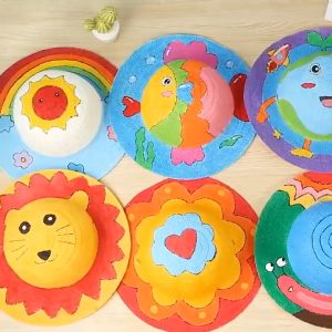 3/5ml DIY Acrylic Color Paint Set Pod Strips Arts Craft Plastic Storage Containers 6 empty Pots Kids Activities Painting