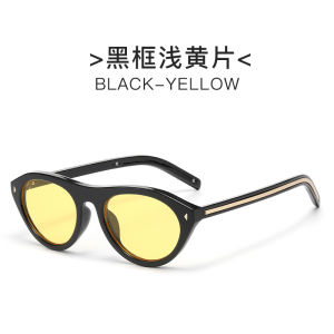 2026 new fashion designer retro metal trend womens mens sunglasses star same style