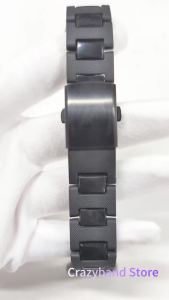 16mm for CASIO DW6900/DW9600/GW-M5610/DW5600 Black Silicone Steel Strap Accessory Water&Rust Resistant Men Sport Band FoldBuckle