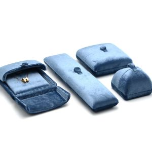 1 pcs High-End Velvet Box Ring Box Necklace Box Bracelet Box Earring Box Jewelry Storage Box