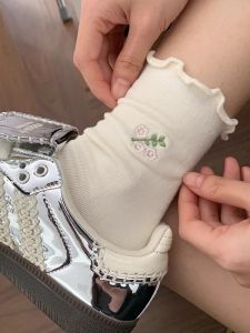 Lace Mary Jane Summer Thin White Crew Socks