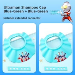 SVORIAHI | Waterproof Bathing Cap For Children Baby Shampoo Waterproof Ear Protection Bathing Hat For Toddlers And Kids Uzumaki Naruto Design