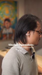 Tai nghe Bluetooth kẹp tai Shokz OpenDots ONE - Bảo hành chính hãng 1 đổi 1 trong 2 năm