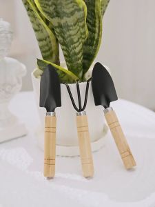 Bộ 3 dụng cụ làm vườn mini nhỏ gọn tiện lợi thích hợp chăm sóc cây rau cây cảnh trong nhà ngoài vườn