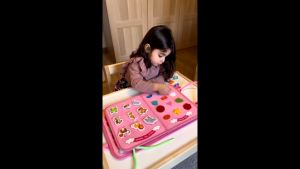 8 Pages Baby Busy Board Early Educational Toys Toddlers Montessori Learning Board Sensory Activity Learn Basic Skills Toys Early Development Toys Gifts 婴儿玩具