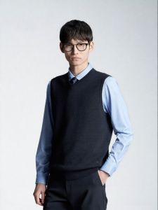 Fall Fashion Business Casual V-Neck Sweater Vest
