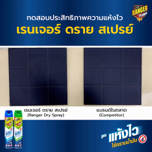 เรนเจอร์ สเปรย์กำจัดยุงและแมลง สูตรแห้งเร็ว 600 มล. กลิ่นเฟรชชิลด์ ( 1 กระป๋อง )