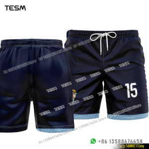 TESM Parent-Child Sports T-Shirts Summer Breathable Short-Sleeved Men Sublimation Printed Jerseys Couple T-Shirts Party Tops