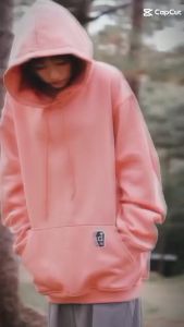 DGRAVE SAINTS CASKET LABEL POCKET SERIES HOODIE APRICOT