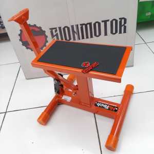 Jack Stand Motocross / JackStand Standar Motor Trail Kaki Bulat Hutech Orange Universal Motor KLX KTM CRF WR 155 Bahan Tebal