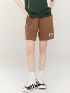 Gbiaior | High Waisted Slimming Coffee Color Running Shorts