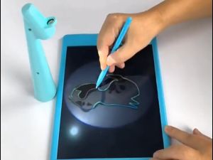 ไฟวาดใหม่ของเล่นวาดภาพการศึกษาชุดโคมไฟโต๊ะวาดภาพโปรเจคเตอร์ไฟฉายไฟชาร์จไฟสำหรับเด็ก