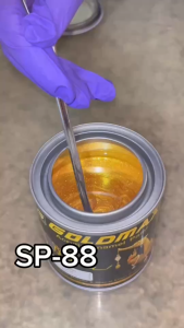 GOLDMAX SP สีทองยุโรปอะคริลิค สำหรับทาภายใน-ภายนอก ขนาด 200 กรัม