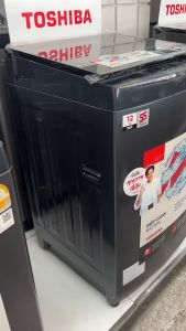 TOSHIBA เครื่องซักผ้า 1 ถัง ขนาด 12 ก.ก. รุ่น AW-DUK1300LT(MK) Top Load Washing Machine โตชิบา