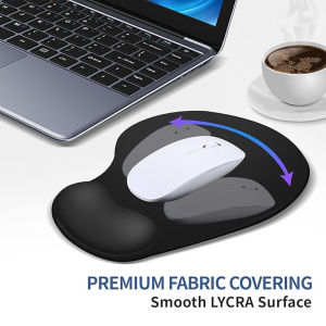 Mouse Pad with EVA Wrist Rest Support EVA Table Mouse Cushion for Office Relieve Stress Wrist Support Computer Mouse Pad Pain