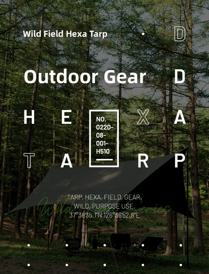 KZM | Kazmi Wild Field Hexa Tarp Sand | Lazada Philippines