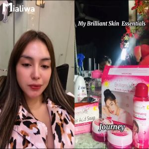 Brilliant Skin Rejuvenating Set Whitening Facial Set Tomato Set Pampaputi Moisturizing Exfoliating Beauty Skin Care Glutathione Kojic Soap Sunblock Sunscreen Toner Night Cream  Pekas Melasma Acne Pimple Pore Scar Dark Spot Moisturizer For Men & Women