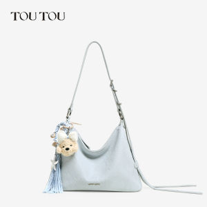 TOUTOU | Veg-Tanned Soft Large Capacity Commuter Crossbody Hobo Bag