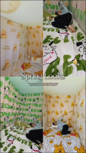 💥ผ้าม่าน 4 ด้าน ดีไซน์ใหม่💥มุ้งกันยุง3.5/5ฟุต มุ้งกันยุง 6/6.6 /8ฟุต สามประตู มุ้งกันยุงแบบมีซิป