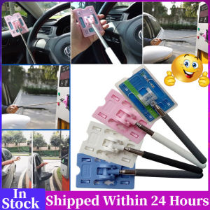⚡️High Quality+ In Stock⚡️ Car Parking Contactless Payment Rod Adjustable Touch N Go Stick Holder Touch And Go Toll Card Stick Holder Durable Accessories