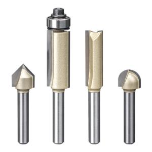 HUHAO | Woodworking Dual Bearing Edge Trimming Router Bits