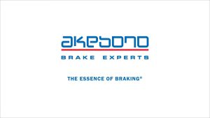 Genuine Akebono front brake Pads for Toyota Vios 1.3 2008-2012 / Toyota Yaris 1.3 2008-2012