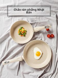 Nồi Chiên Chống Dính Đá Mạch Nha Nồi Phẳng Nhỏ Nồi Chiên Bánh Nồi Chiên Trứng Đa Năng Nồi Chiên Steak Phù Hợp Với Bếp Từ Và Gas