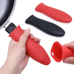 Anti-Scalding And Anti-Skid Saucepan Holder Sleeve Slip Cover Grip Cookware Parts Cookware Parts Unique Kitchen Tools Silicone Pot Pan Handle