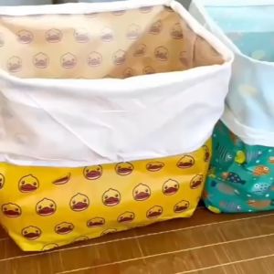 Túi vải đựng quần áo gấp gọn đa năng Thiện Phú hộp đựng quần áo chăn mền cỡ lớn kiểu dáng xinh xắn