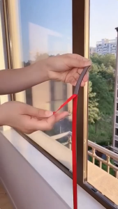 【With Lock】DIY Strong Magnetic Screen Window with Frame Door Curtain Self-adhesive Curtain Mosquito Proof Washable Invisible Curtain Screen Window