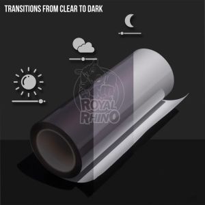 Automotive TPU Headlight Film Intelligent Light Control Car Body Protection Film Repair Scratches Photochromic Modification Film