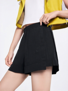 Erke | Summer Cool Ice Silk Short Pants For Petite Women