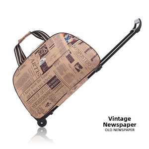 Large Capacity Travel Bag with Handle Womens Handbag Mens Luggage Carry-On Hand Drag Bag Oxford Cloth Fashion Trend Zipper Closure