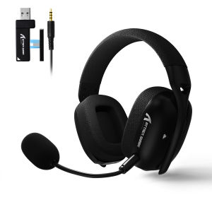 ATTACK SHARK | ATTACK SHARK Low Latency L80PRO Wireless Gaming Headset Tri-Mode 2.4G Bluetooth Wired 203g Ultra-Light Noise Cancelling with Mic