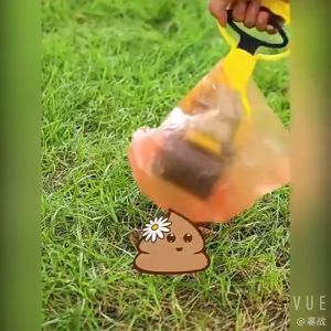 (Tặng kèm túi + hộp túi) Dụng cụ hốt gắp phân chó mèo thú cưng – Đen Ta pet shop