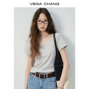 VEGA CHANG | Áo Thun Kiểu Hàn Quốc Giúp Gầy