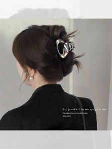 Kẹp Tóc Cá Mập Nhỏ Màu Bạc Phong Cách Hàn Quốc Kẹp Tóc Kim Loại Dành Cho Nữ Thiết Kế Độc Đáo Phụ Kiện Tóc Thời Trang Mới Ra Mắt