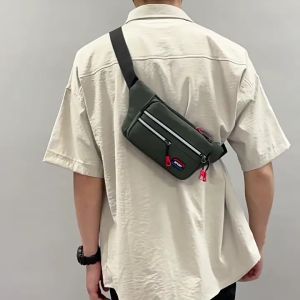 Belt Bag for Men Waterproof Crossbody Bag Multifunctional Cellphone Bag Coin purse Outdoor Sports Sling bag