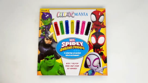 Marvel Spidey & Amazing Friends Colourmania Book Gift Set