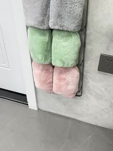 youqin | No-Drill Waterproof Bath Shoe Rack Wall-Mounted Shelf