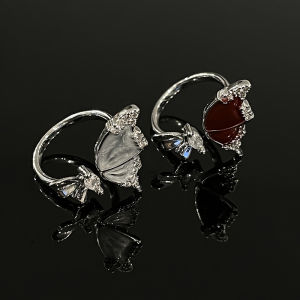 Butterfly Series Open Electroplated 925 Sterling Silver Ring Womens Niche Design Minimalist Style Fashionable Luxury Sensation