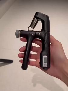 Adjustable Hand Grip Wrist Arm Finger Gripper Forearm Strengthener Counter Exercise Gym Power Fitness