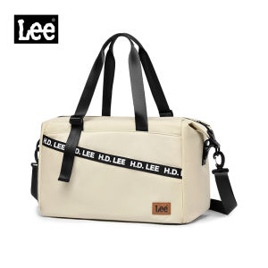 LEE Large Travel Bag Waterproof Oxford Fabric Duffel Bags For Women Luggage Fitness Bag With Shoe Compartment For Travelling Gym Yoga Weekender