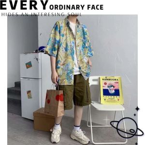 Tsion พิกัดของดี เสื้อฮาวายงานปัง ทรงสวย สวมใส่สบาย มีกระดุมติดด้านหน้าจะใส่แบบคลุมหรือแบบติดก็เท่ห์สุดๆ ราคาไม่แพง จิ้มเลย