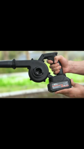 Cordless Leaf Blower 96V High-Power Electric Garden Vacuum Portable Blade Blowing Machine for Lawn Care and Yard Maintenance