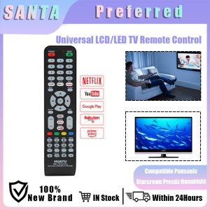 Huayu Universal LCD/LED TV Remote Control Compatible for Pensonic Starcrown Prestiz Hanabishi Coby