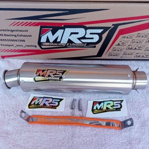Silencer Bulat Cincin Silincer Bulet Suara Adem Ngebas Ulem Slincer MRS Racing P 30 CM Inlet 50 mm DBS altan sj88 mafia cat rpl dpj
