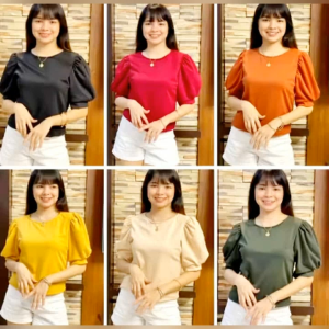 FREE SHIPPING & COD Casual Classy Elegant Summer Wear Top Blouse for Women - xs to medium - classy and elegant - timeless classic - timeless piece - casual office party - classic piece - super kapal ng tela - hindi kayo magsisi - our aim is to pr