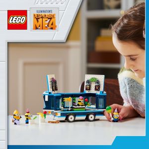LEGO Despicable Me 75581 Minions’ Music Party Bus Balok Mainan Anak (7 Tahun+)