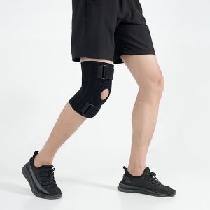 [NEW 2024] Đai Bảo Vệ Đầu Gối Hỗ Trợ Thể Thao Silicon Loại Cao Cấp 2 Lò Xo Trợ Lực Giảm Xóc Xương Bánh Chè Bảo Vệ Khớp Gối Hỗ Trợ Vận Động Chạy Bộ Bóng rổ Leo núi và Đạp xe  - Compression support breathable sports knee pad